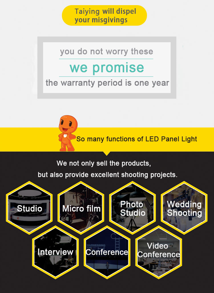 TY-LED600 Studio Panel Light 40W(图2)
